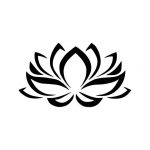 icône fleur de lotus